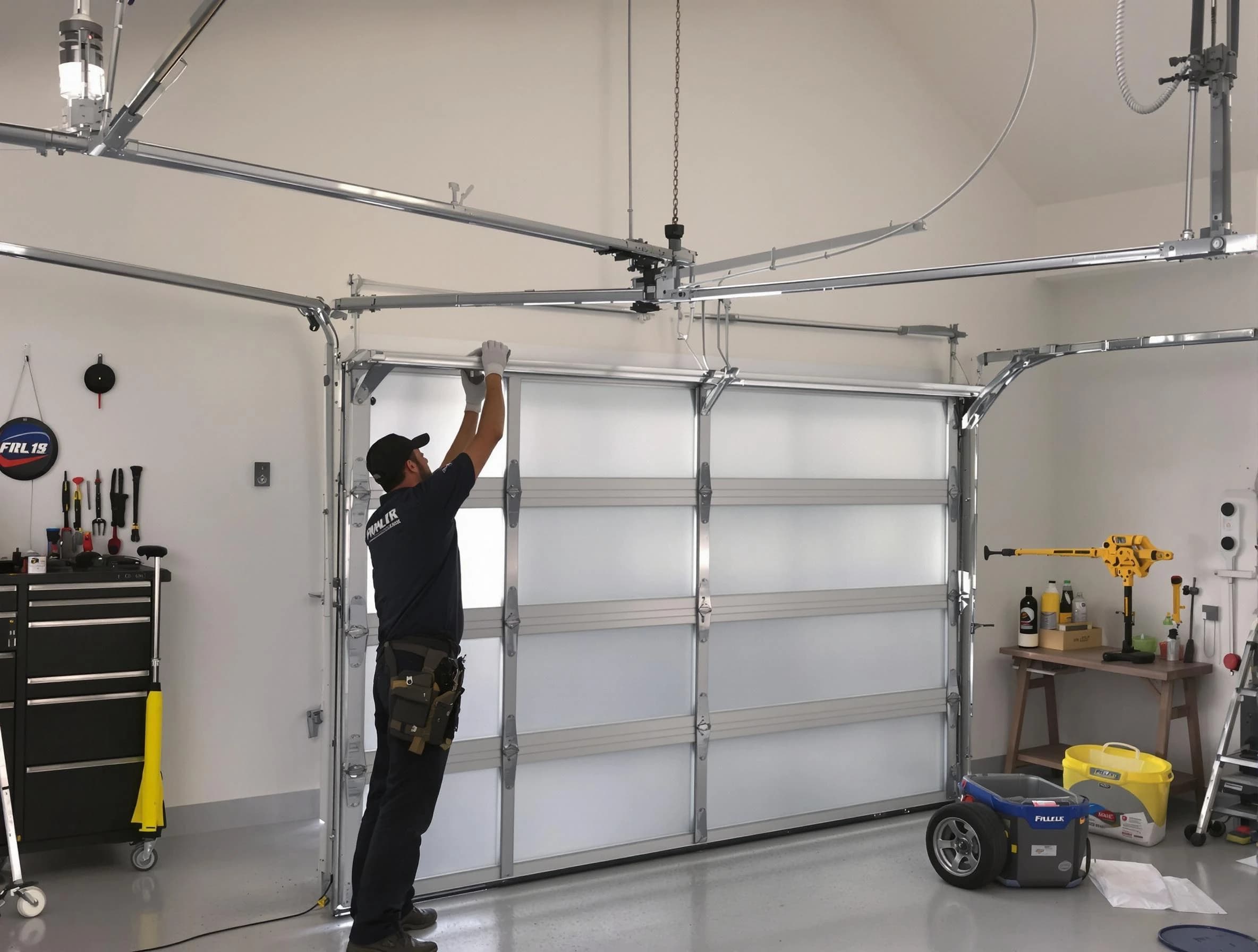 Mount Olive Garage Door Repair certified team performing precision garage door installation in Mount Olive