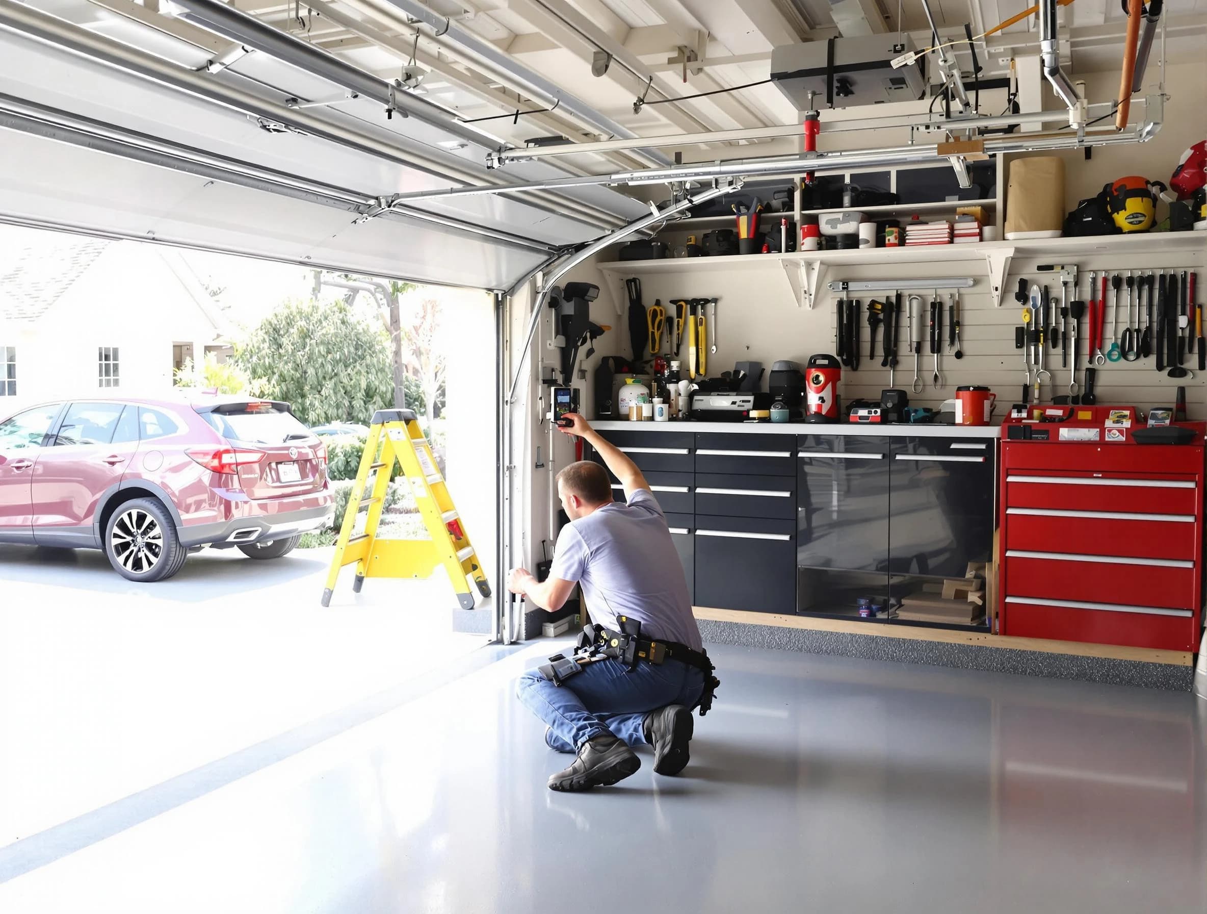 Local garage door repair service by Mount Olive Garage Door Repair in Mount Olive