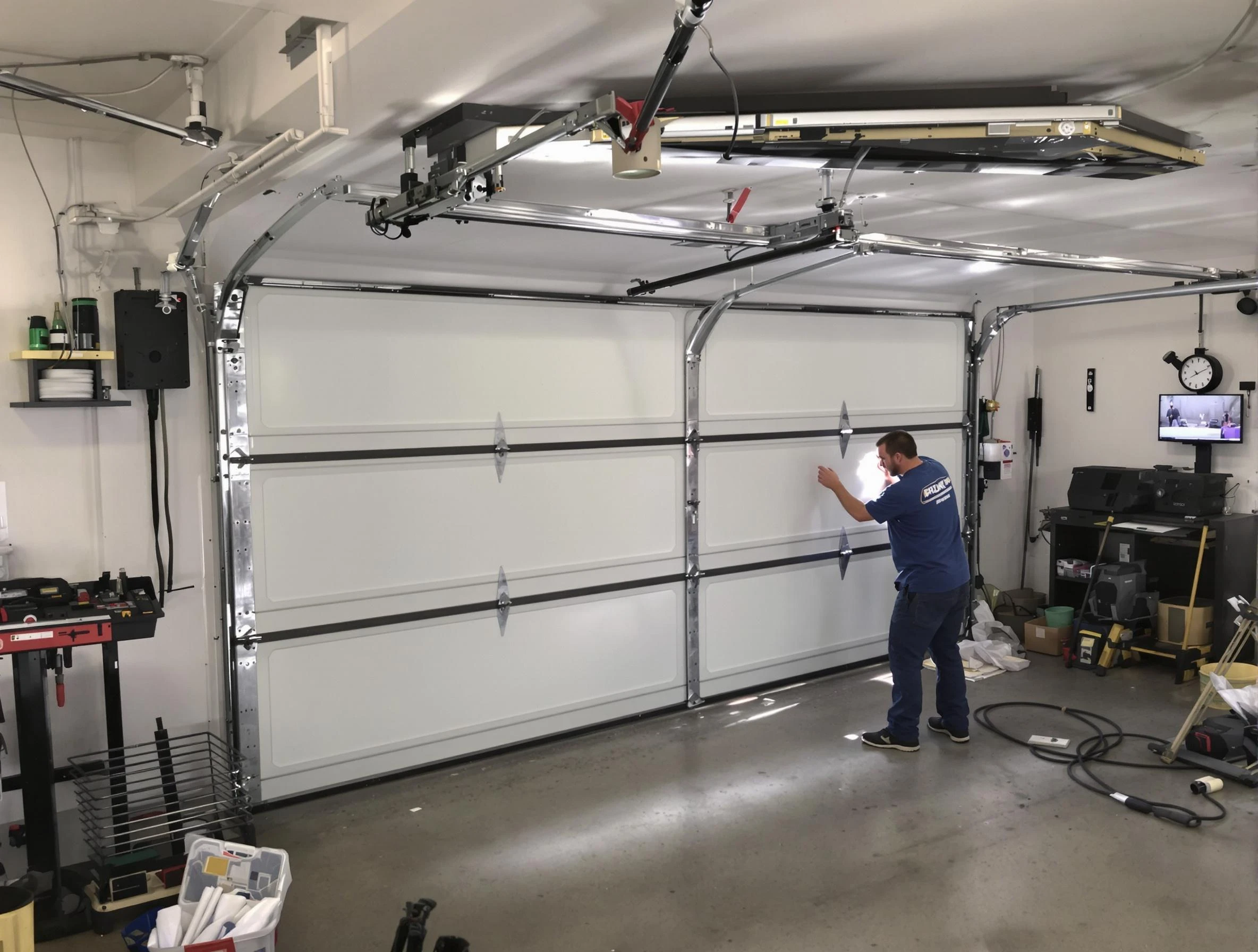 Professional garage door repair service by Mount Olive Garage Door Repair in Mount Olive